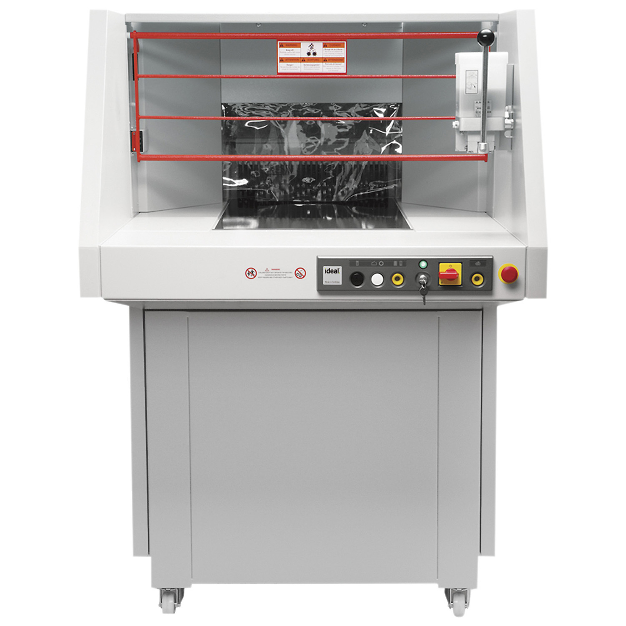 ideal. Paper Shredder, 700 Sheet Capacity, Cross-Cut, Model# IDEDSH0329H